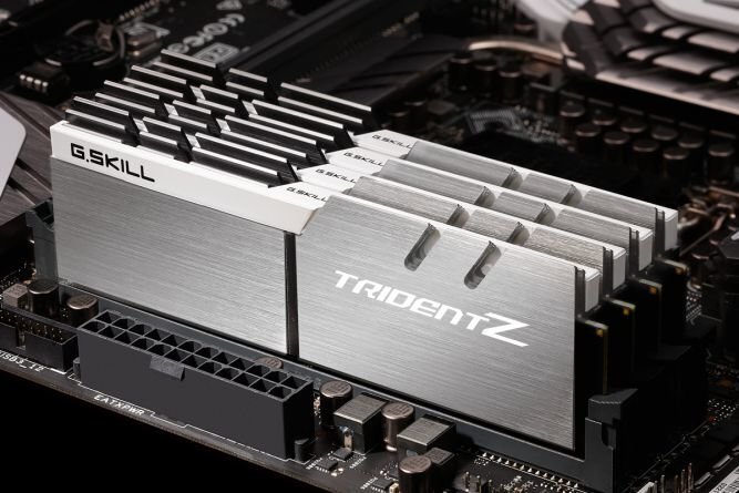 G.Skill TridentZ DDR4 4x16GB, 3200MHz, CL14 (F4-3200C14Q-64GTZSW) hind ja info | Operatiivmälu | hansapost.ee