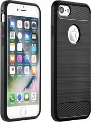 Чехол Carbon, для iPhone X, черный цена и информация | Чехлы для телефонов | hansapost.ee