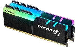 G.Skill Trident Z RGB DDR4 2x16GB, 2400MHz, CL15 (F4-2400C15D-32GTZR) hind ja info | Operatiivmälu | hansapost.ee