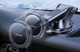 Swissten Magnetic Car Holder with Wireless Charger 15W (MagSafe compatible) price and information | Phone holders | hansapost.ee