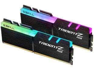 G.Skill Trident Z RGB DDR4, 2x16GB, 3600MHz, CL17 (F4-3600C17D-32GTZR) цена и информация | Объём памяти (RAM) | hansapost.ee