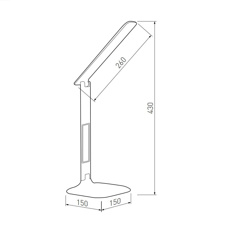 GTV LED laualamp Galactic, 5W, 240lm, AC220-240V, 50/60Hz, (3000K, 4000K, 6000K) kalender, äratuskell, termomeeter LB-GAL5WM0-10 hind ja info | Laualambid | hansapost.ee