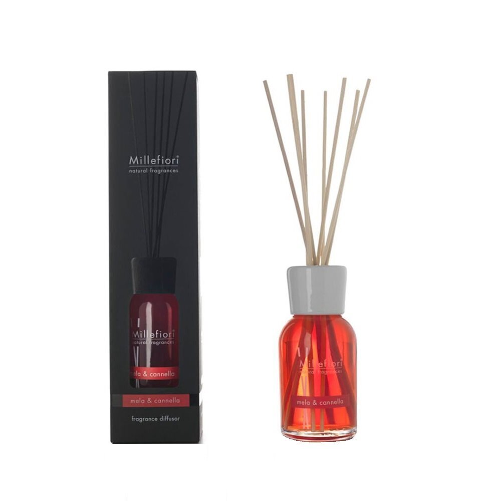 Lõhnapulgad Millefiori Natural Fragrance Mela & Cannella 100 ml hind ja info | Lõhnapulgad ja kodulõhnastajad | hansapost.ee