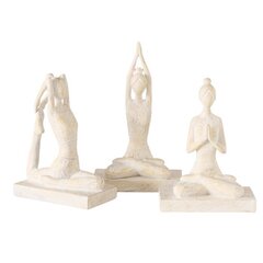 Boltze статуэтка Yoga, 3 шт. цена и информация | Детали интерьера | hansapost.ee