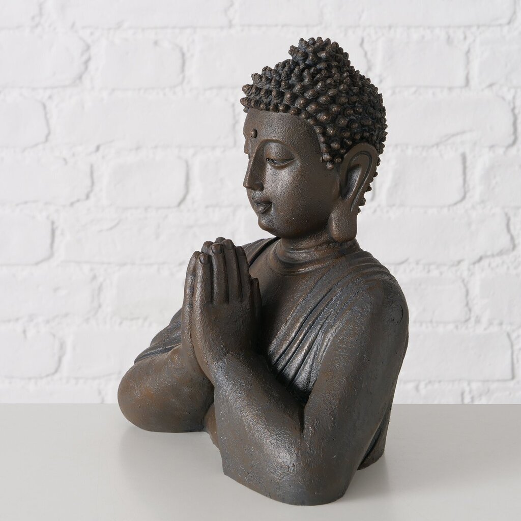 Boltze kujuke Buddha 21x12x25 cm цена и информация | Sisustuselemendid | hansapost.ee