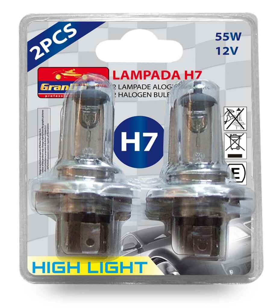 Autopirn Bottari High Light H7, 2 tk цена и информация | Autopirnid | hansapost.ee