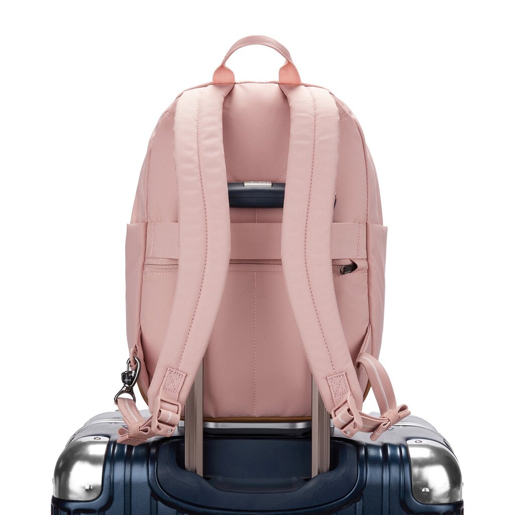 Vargusvastane urban seljakott Pacsafe Go 15L, Pink цена и информация | Spordikotid ja seljakotid | hansapost.ee