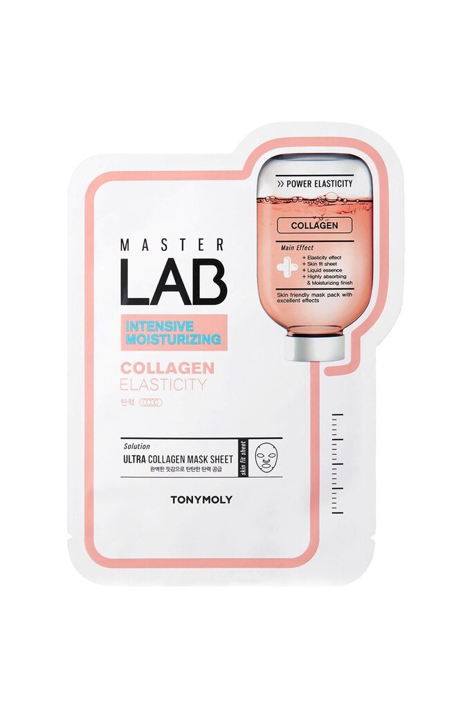 Kollageeniga näomask Tonymoly Master Lab, 19 g x 10 tk цена и информация | Näomaskid ja silmamaskid | hansapost.ee