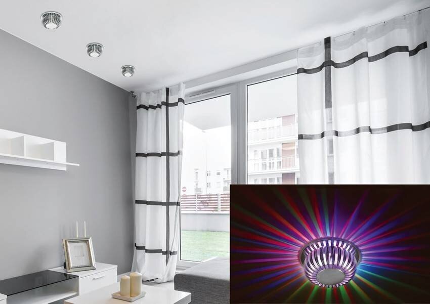 Candellux LED laevalgusti RGB цена и информация | Laelambid | hansapost.ee