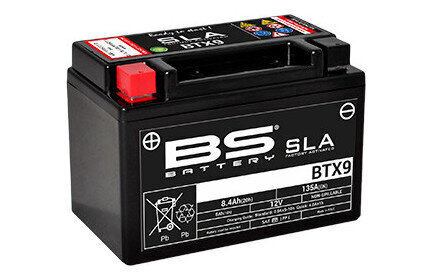 Aku SLA BTX9-BS, 12V, 8,4Ah цена и информация | Mootorrataste akud | hansapost.ee