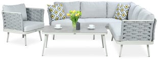 Комплект садовой мебели Martinel, серый цена и информация | Комплекты уличной мебели | hansapost.ee