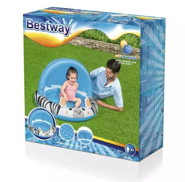 Lastebassein katusega Bestway Safari Sun, Ø 97 x 66 cm hind ja info | Basseinid | hansapost.ee