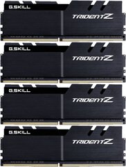 G.Skill Trident Z DDR4, 4x8GB, 4133MHz, CL19 (F4-4133C19Q-32GTZKKF) hind ja info | Operatiivmälu | hansapost.ee