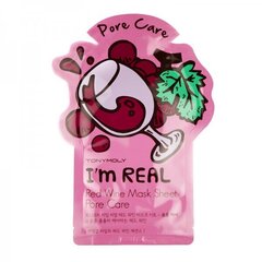 Poore puhastav kangasmask Tonymoly I am Red Wine, 1 tk hind ja info | Näomaskid ja silmamaskid | hansapost.ee