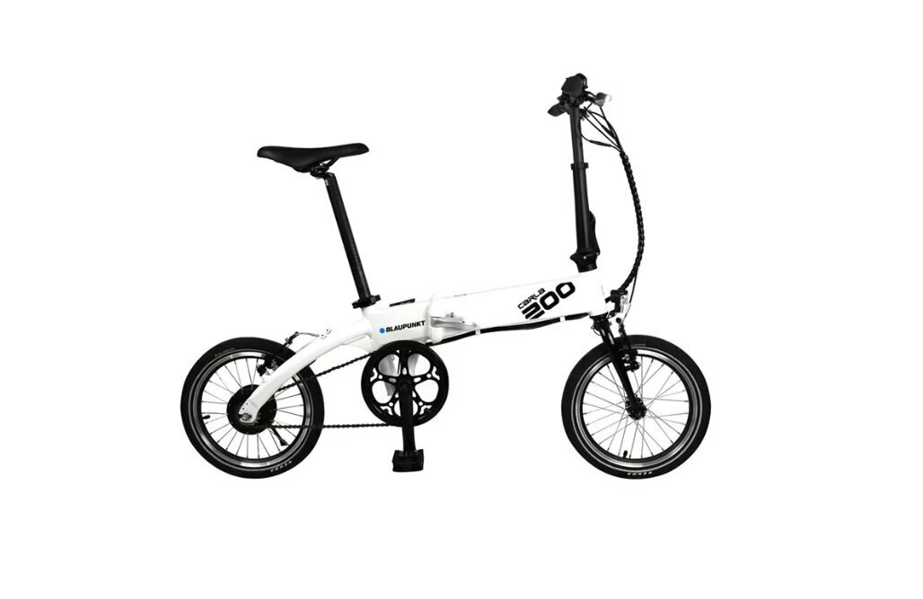 Kokkupandav elektrijalgratas E-Bike Carla 200, 16", valge цена и информация | Elektrijalgrattad | hansapost.ee