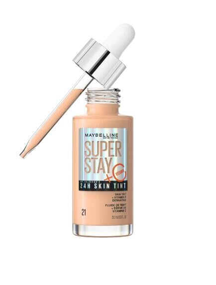 Jumestuskreem Maybelline Super Stay 24h Skin Tint, 21, 30 ml цена и информация | Jumestuskreemid ja puudrid | hansapost.ee