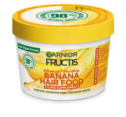 Toitev juuksemask Garnier Fructis Hair Food Banana, 400 ml цена и информация | Маски, масла, сыворотки | hansapost.ee