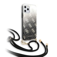 Guess GUHCN65WO4GBK iPhone 11 Pro Max czarny|black hard case 4G Gradient цена и информация | Чехлы для телефонов | hansapost.ee