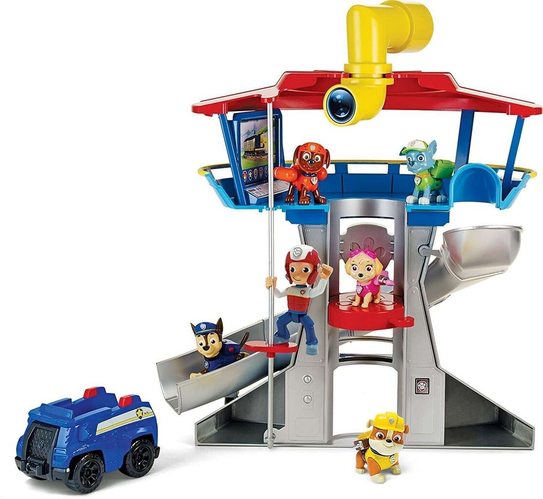 Spin Master Paw Patrol Headquarters Chase figuur ja politseisõiduk цена и информация | Mänguasjad poistele | hansapost.ee