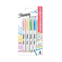 Набор хайлайтеров Sharpie S-Note - 4 цвета цена и информация | Принадлежности для рисования, лепки | hansapost.ee