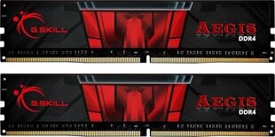 Оперативная память G.Skill Aegis DDR4, 2x16GB, 3000MHz, CL16 (F4-3000C16D-32GISB) цена и информация | Объём памяти | hansapost.ee