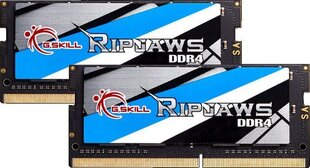 G.Skill SODIMM DDR4 Ripjaws, 2x16GB, 3200MHz, CL18 (F4-3200C18D-32GRS) цена и информация | Объём памяти (RAM) | hansapost.ee