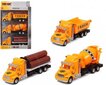 Bigbuy Fun Set of cars Truck public works Yellow 119305 (3 Uds) цена и информация | Mänguasjad poistele | hansapost.ee