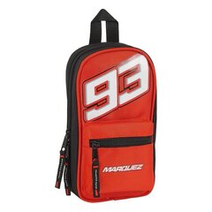 Пенал-рюкзак Marc Marquez Чёрный Красный (33 Предметы) цена и информация | Пеналы | hansapost.ee