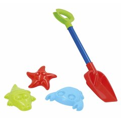 Набор пляжных игрушек, 4 шт., 39 см цена и информация | Игрушки (пляж, вода, песок) | hansapost.ee
