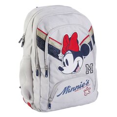 Школьный рюкзак Minnie Mouse Светло-серый (30 x 18 x 46 cm) цена и информация | Школьные рюкзаки, спортивные сумки | hansapost.ee