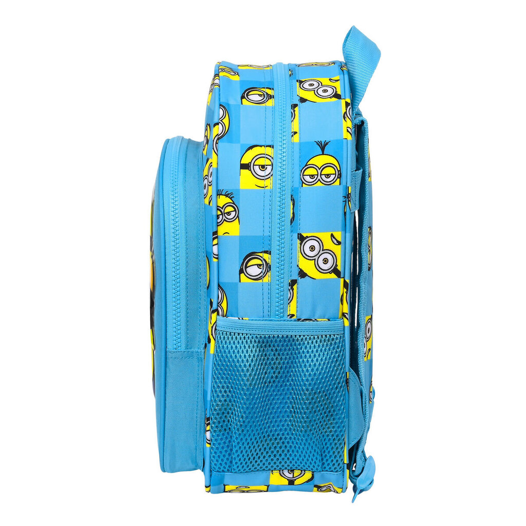 Kooliseljakott Minions Minionstatic Sinine (26 x 34 x 11 cm) hind ja info | Koolikotid ja seljakotid | hansapost.ee