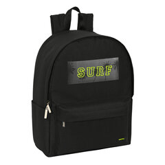 Рюкзак для ноутбука Safta Surf, чёрный, 31 x 40 x 16 см цена и информация | Школьные рюкзаки, спортивные сумки | hansapost.ee
