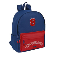 Рюкзак для ноутбука Safta University, тёмно-синий, 31 x 40 x 16 см цена и информация | Школьные рюкзаки, спортивные сумки | hansapost.ee