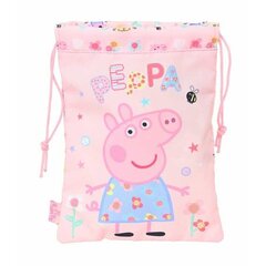 Lõunasöögikarp Peppa Pig Having Fun Kott (20 x 25 cm) цена и информация | Школьные рюкзаки, спортивные сумки | hansapost.ee