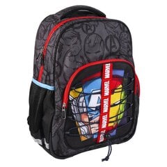 Школьный рюкзак The Avengers, чёрный, 32 x 15 x 42 см цена и информация | Школьные рюкзаки, спортивные сумки | hansapost.ee