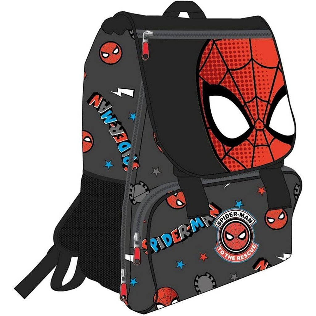 Vabaaja Seljakott Spiderman Must (28,5 x 15 x 41 cm) hind ja info | Koolikotid ja seljakotid | hansapost.ee