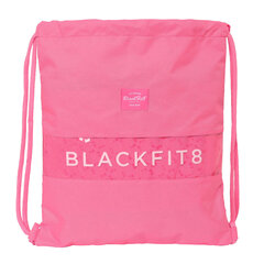 Сумка-рюкзак на веревках BlackFit8 Glow up, розовая, 35 x 40 x 1 см цена и информация | Школьные рюкзаки, спортивные сумки | hansapost.ee