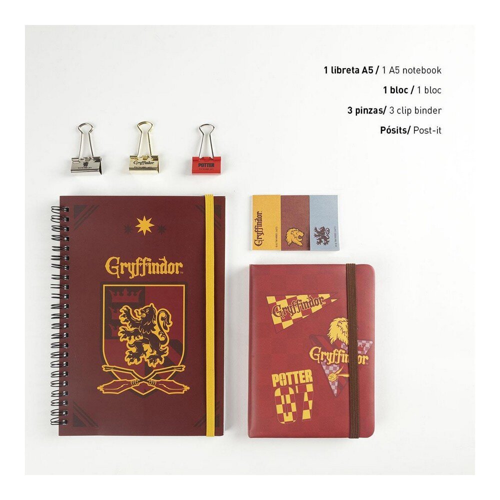 Kontoritarvete Komplekt Harry Potter Gryffindor Punane (6 pcs) цена и информация | Kirjatarvikud | hansapost.ee