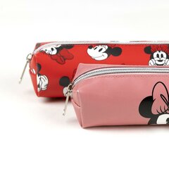 Футляр Minnie Mouse 2 штук (20 x 5 x 5 cm) цена и информация | Пеналы | hansapost.ee