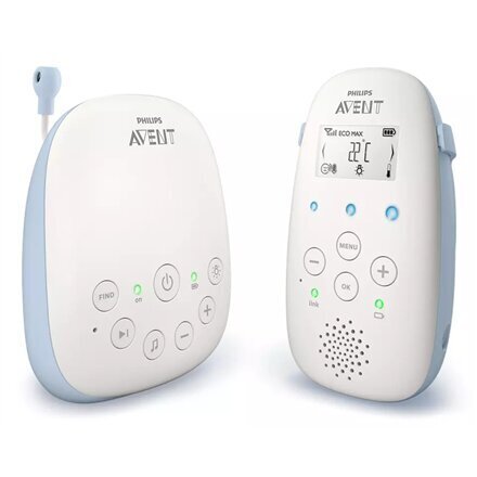 Philips AVENT SCD715/26 video beebimonitor 330 m Sinine, Valge цена и информация | Beebimonitorid | hansapost.ee