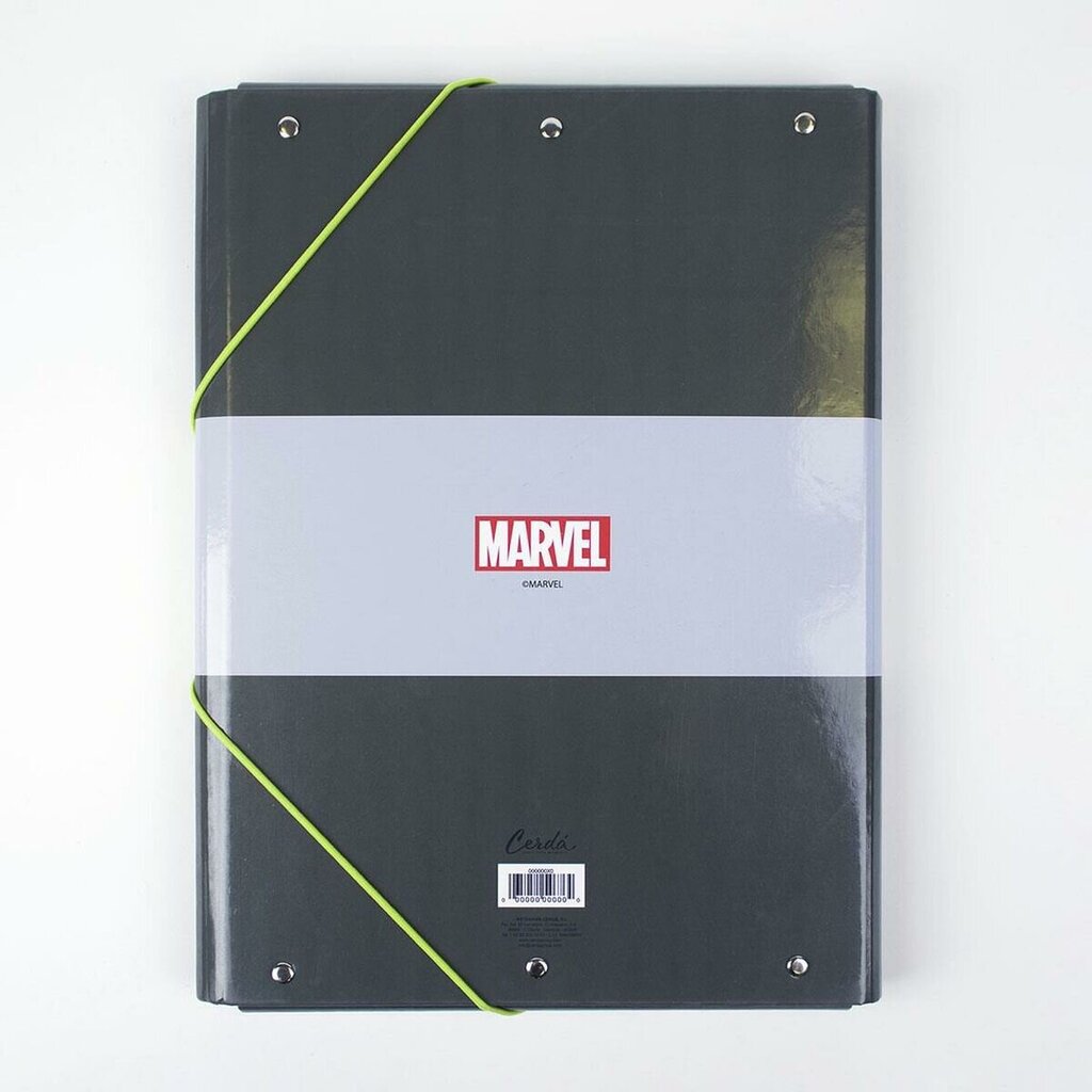 Kaust Marvel A4 Roheline (24 x 34 x 4 cm) hind ja info | Kirjatarvikud | hansapost.ee