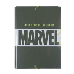 Kaust Marvel A4 Roheline (24 x 34 x 4 cm) hind ja info | Marvel Koolitarvikud | hansapost.ee