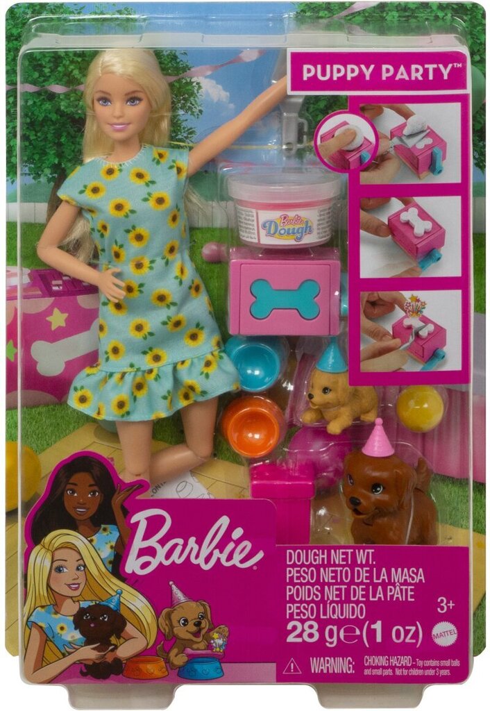 Barbie komplekt "Kutsika pidu" цена и информация | Mänguasjad tüdrukutele | hansapost.ee