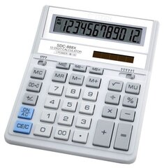 Citizen SDC-888X kalkulaator Desktop Basic valge hind ja info | Citizen Lastekaubad ja beebikaubad | hansapost.ee