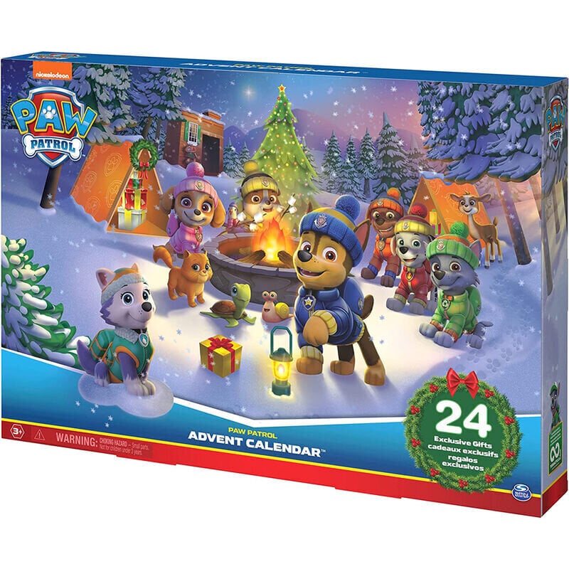 Advendikalender Paw Patrol SpinMaster hind ja info | Mänguasjad poistele | hansapost.ee