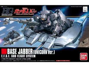 Bandai - HGUC Base Jabber (Unicorn Ver.), 1/144, 60668 hind ja info | Klotsid ja konstruktorid | hansapost.ee