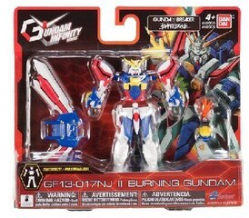 Пластиковая фигурка модели Gunpla. Bandai - Gundam Infinity - Burning Gundam, 40609 цена и информация | Игрушки для мальчиков | hansapost.ee