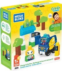 MEGA BLOKS HDX90 GREEN TOWN CHARGE & GO BUS цена и информация | Игрушки для малышей | hansapost.ee