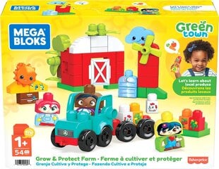 MEGA BLOKS HDL07 GREEN TOWN GROW & PROTECT FARM цена и информация | Игрушки для малышей | hansapost.ee
