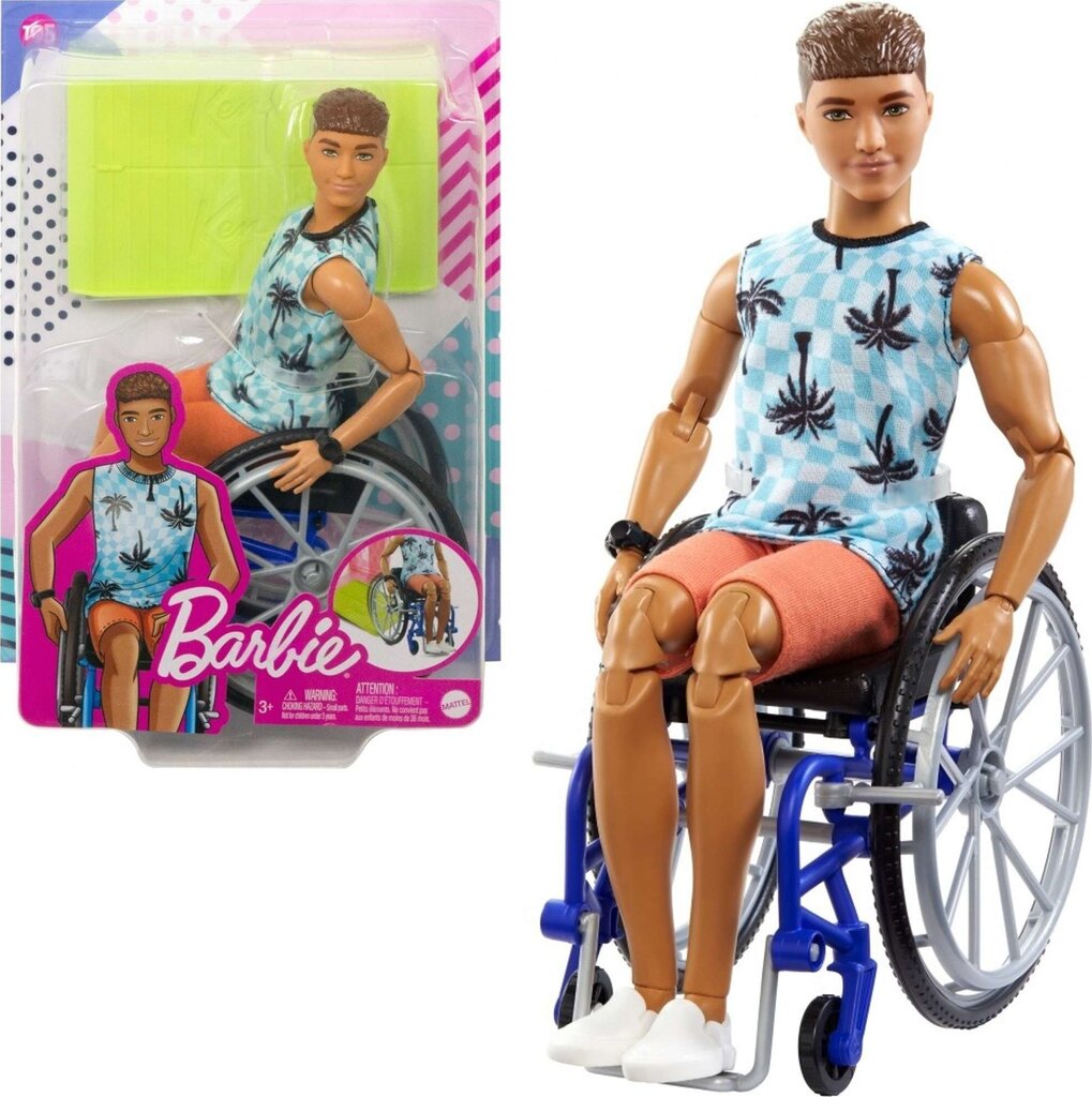 Nukk Ken Barbie ratastoolis hind ja info | Mänguasjad tüdrukutele | hansapost.ee